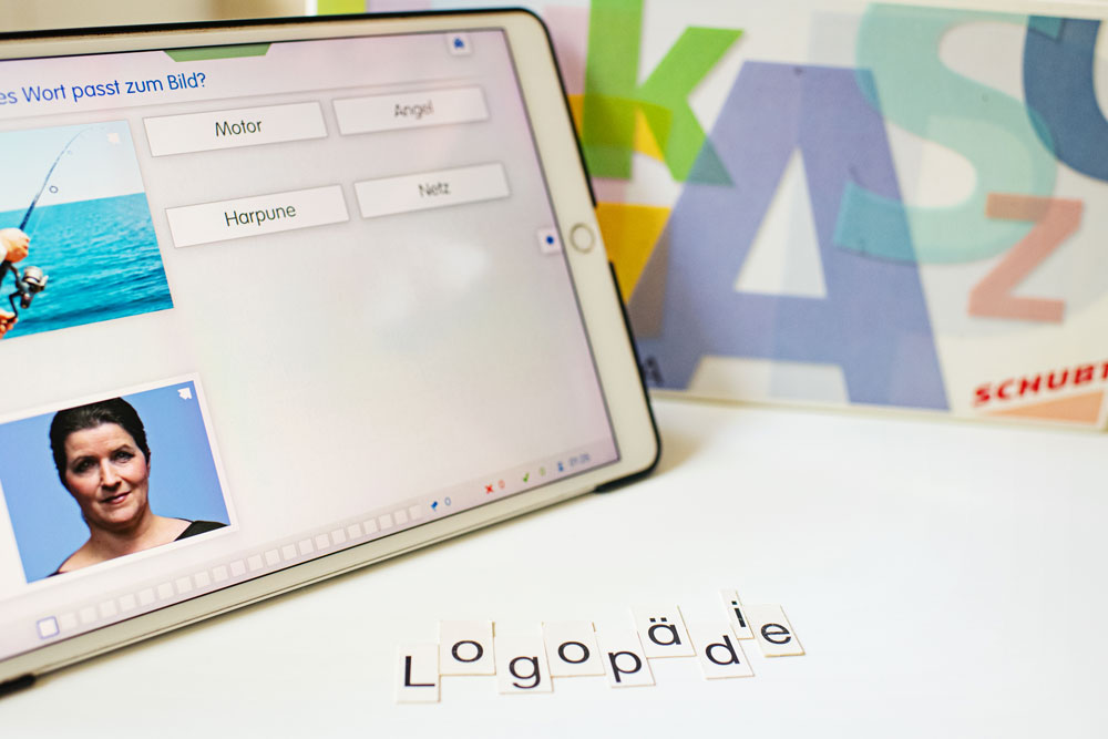 iPad mit Lernsoftware